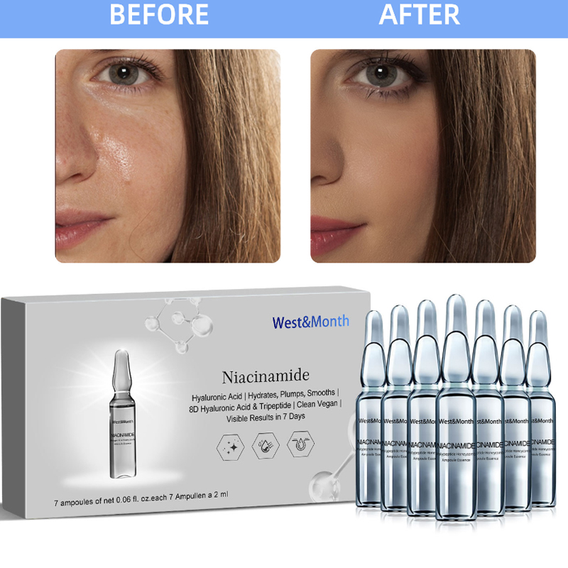 Silk Press Serum - 2ml*7pcs Hyaluronic acid Meso Face Ampoule