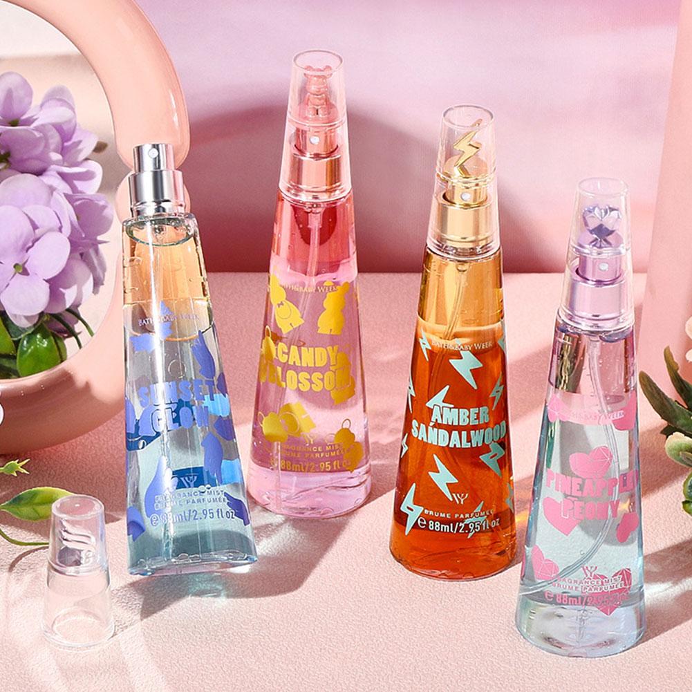 Hair Care Spray - 4 Scents Women's Body Mist Set,