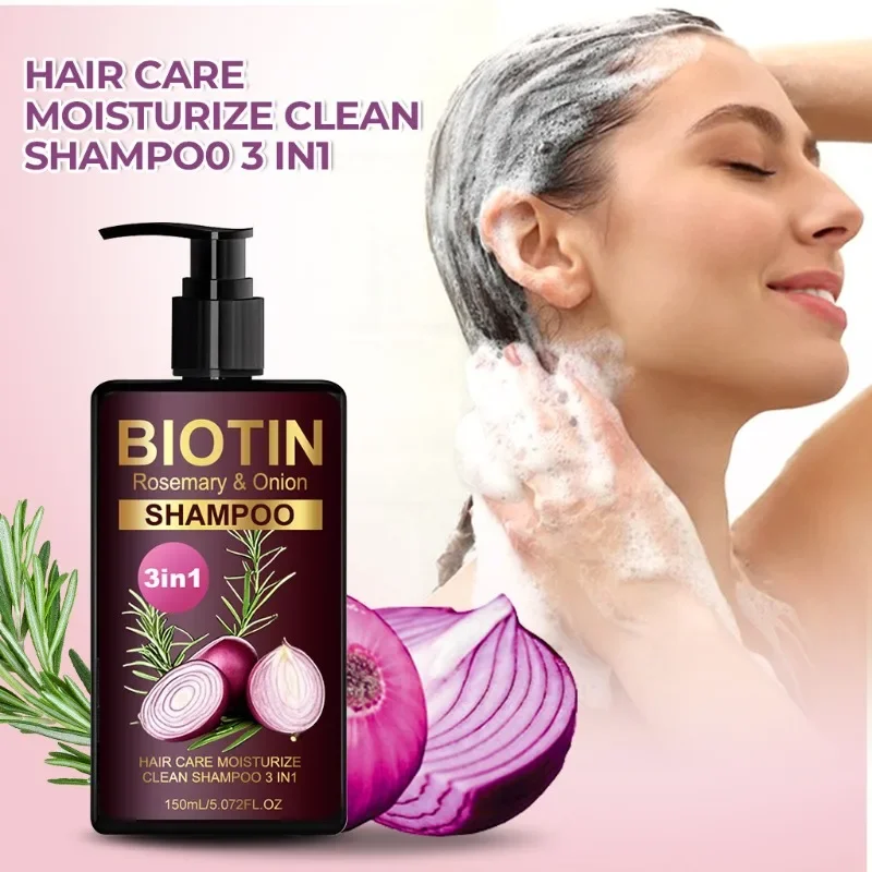 150ml BIOTIN Rosemary & Onion  - огляд і ціна Hair Care Natural Ingredients