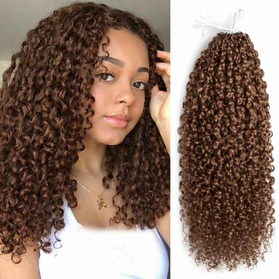 Pre-Looped Miracle Knots Brown - огляд і ціна Crochet Braiding Hair