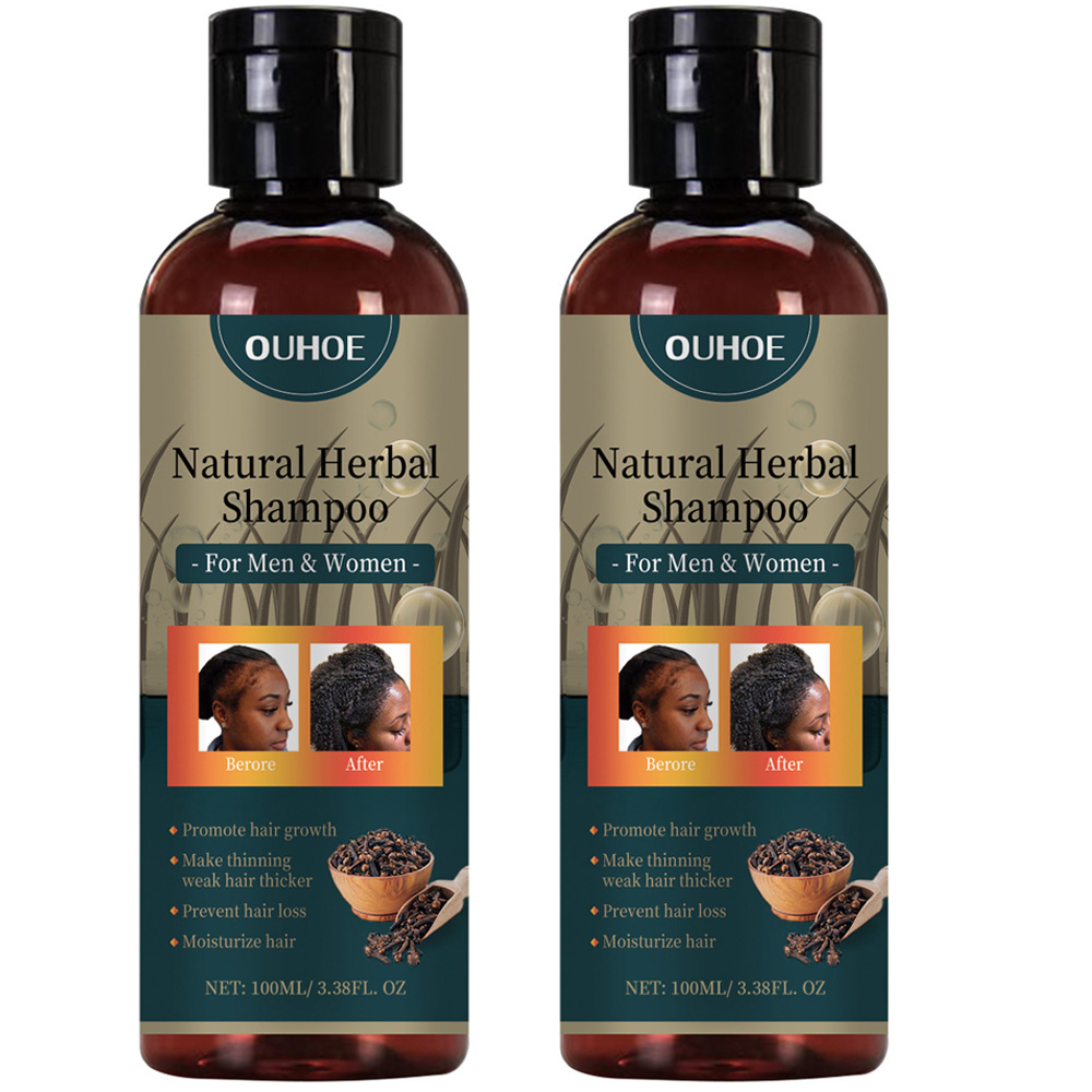 2pcsx100ml Hair Growth Shampoo - огляд і ціна Hair Care Natural Ingredients