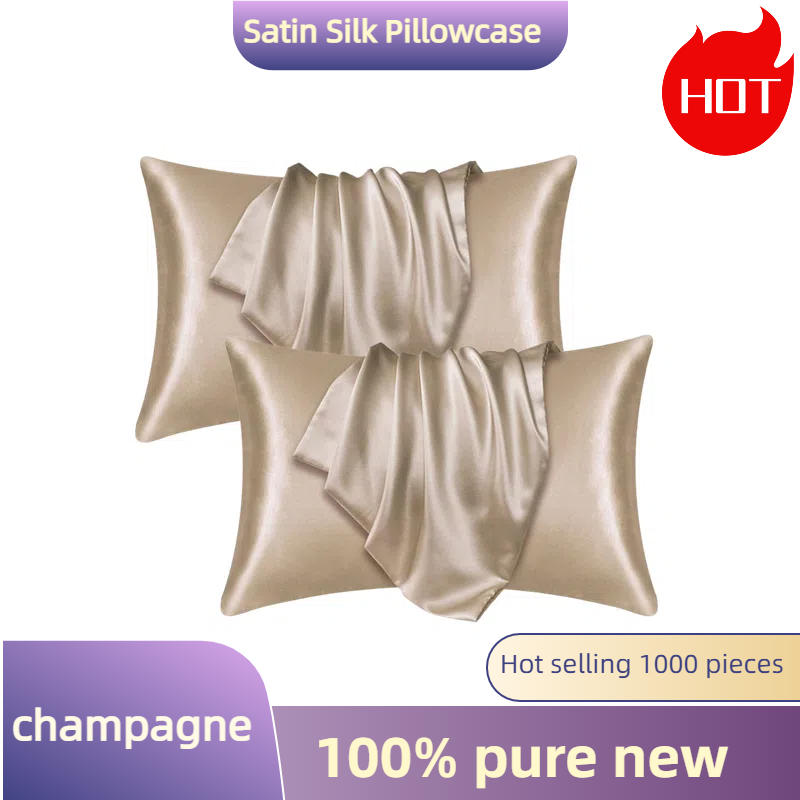 1/2pcs Satin Silk Pillowcase f - огляд і ціна Satin Pillowcase Silk