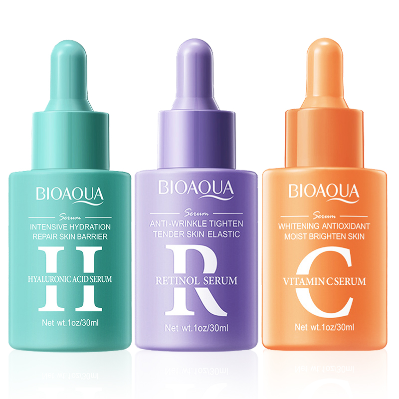 1/3pcs BIOAQUA Vitamin C Retin - огляд і ціна Silk Press Serum