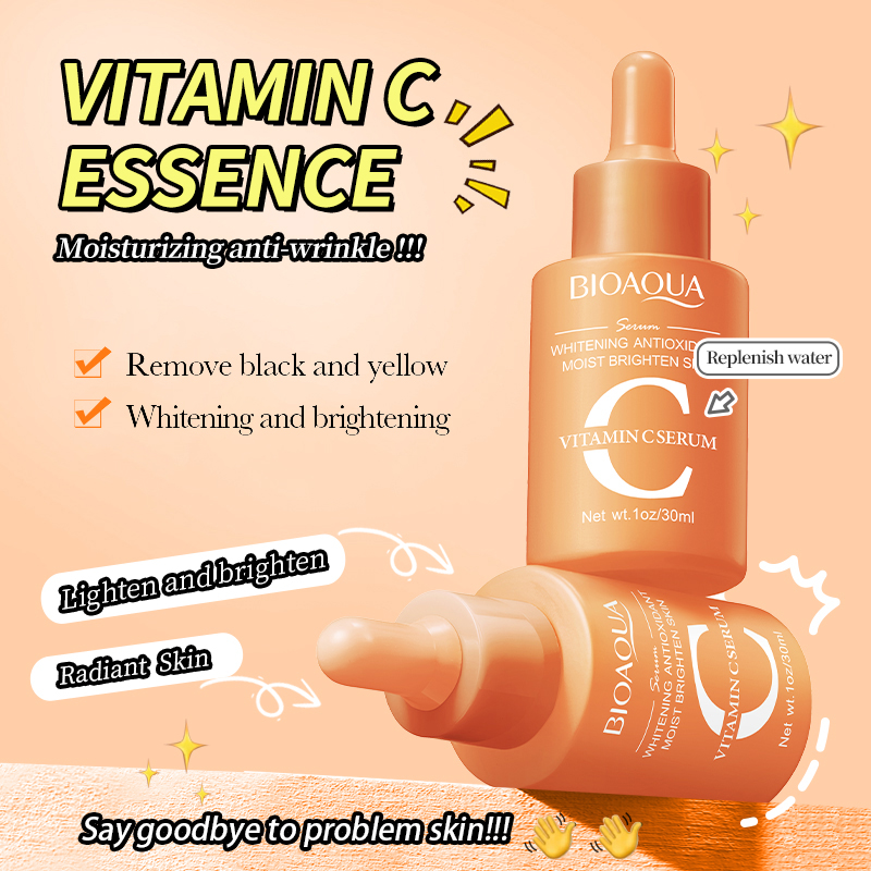 1/3pcs BIOAQUA Vitamin C Retin - огляд і ціна Silk Press Serum