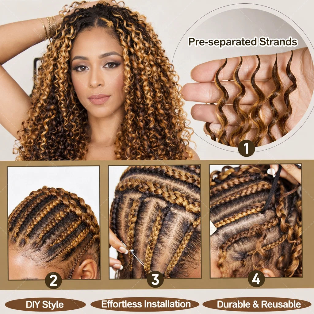 GOIPLE 3 in 1 Wig Care Kit wit - огляд і ціна Hair Care Spray