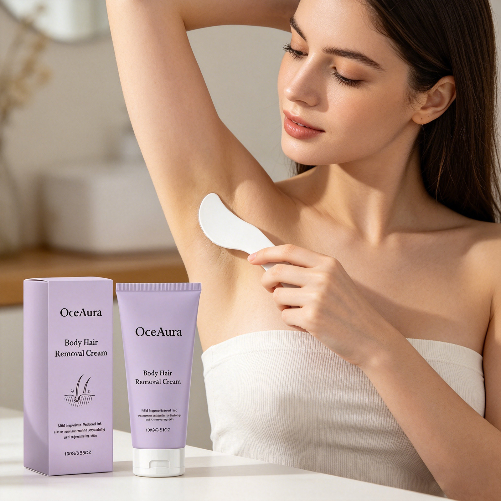 OceAura Body Hair Removal Crea - огляд і ціна Hair Care Honey