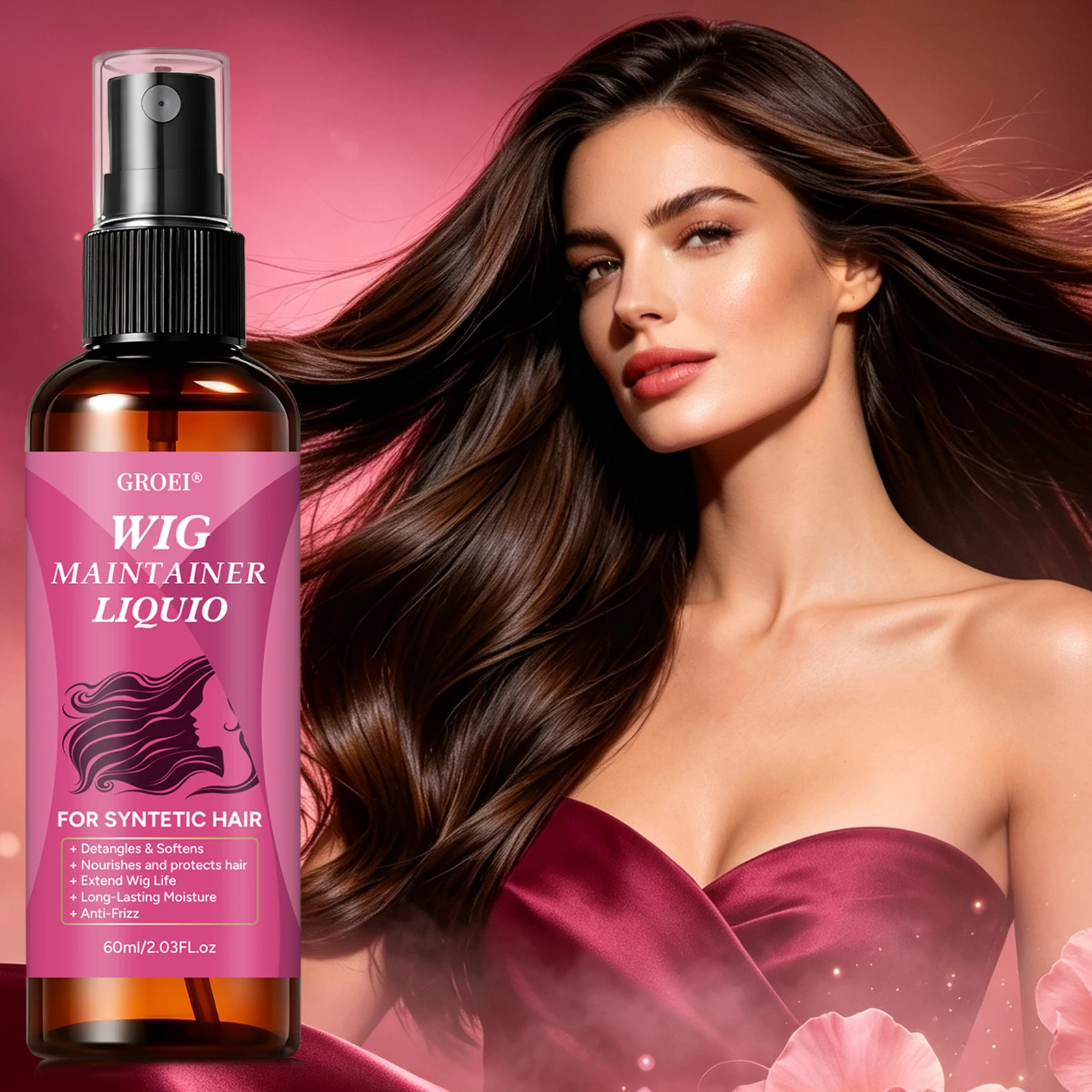 GROEI Anti‑Frizz Wig Maintaine - огляд і ціна Hair Care Spray