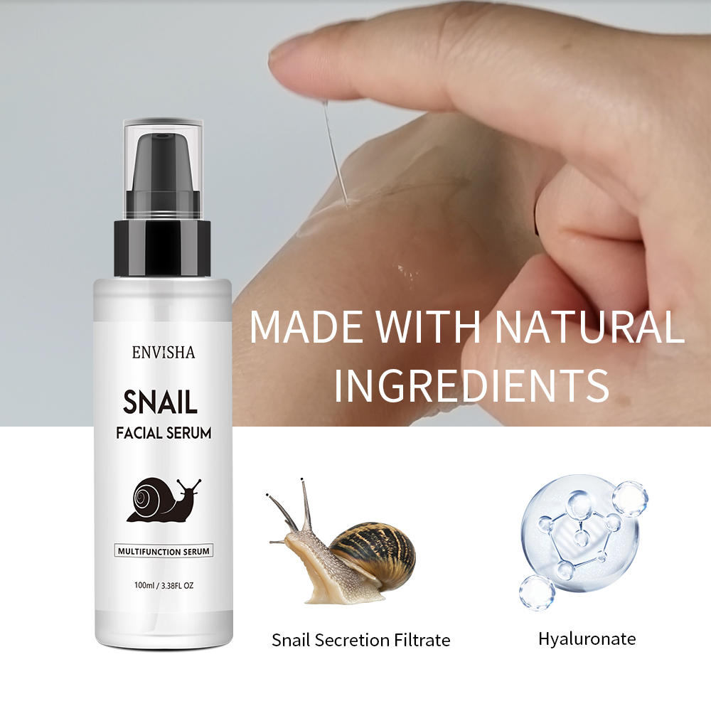ENVISHA Snail Collagen Face Se - огляд і ціна Silk Press Serum