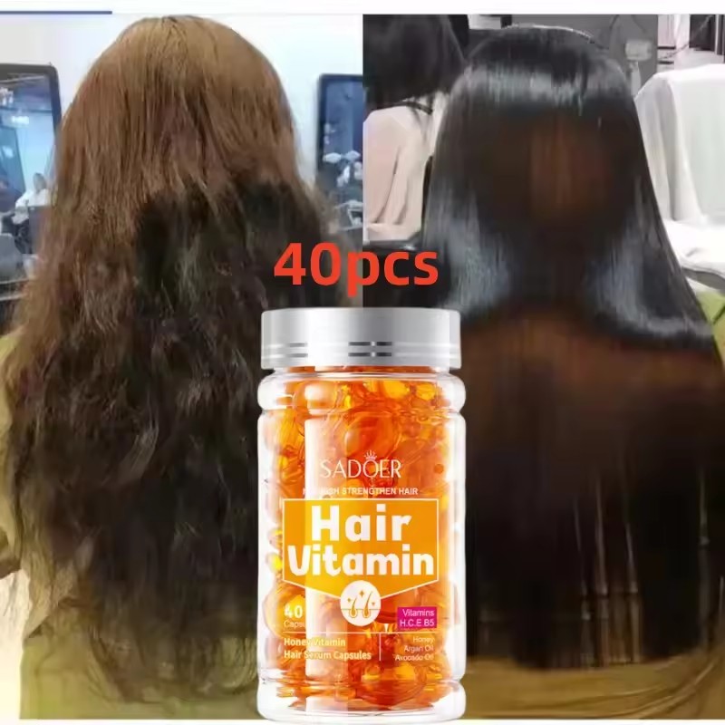 40Pcs Hair Vitamin Capsule Oil - огляд і ціна Hair Care Honey