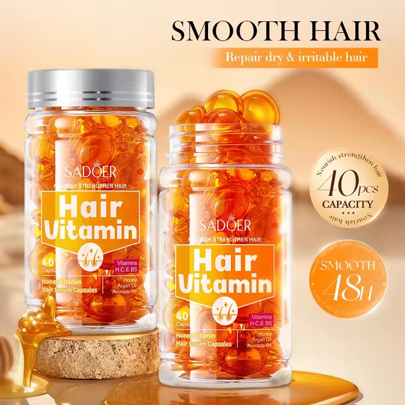 40Pcs Hair Vitamin Capsule Oil - огляд і ціна Hair Care Honey