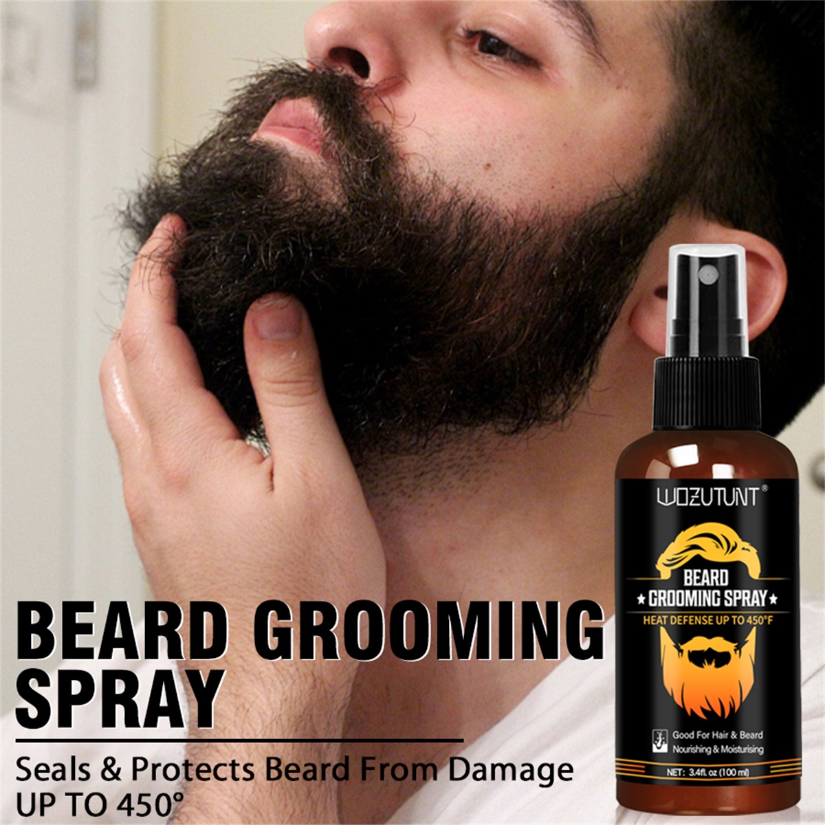Beard Moisturizing Nourishing  - огляд і ціна Hair Care Oil Serum