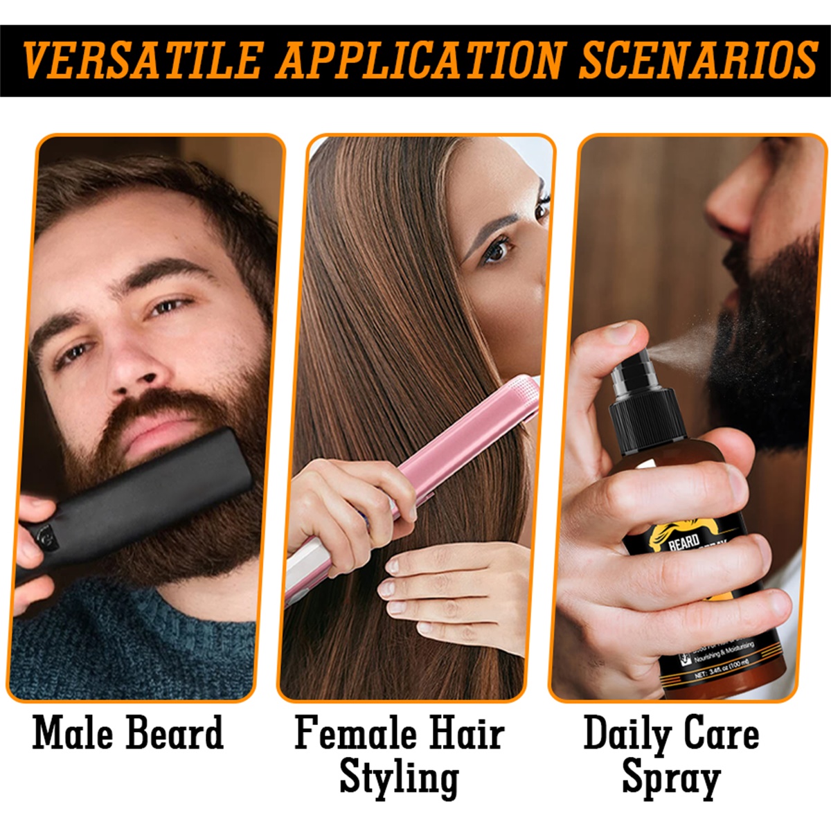 Beard Moisturizing Nourishing  - огляд і ціна Hair Care Oil Serum