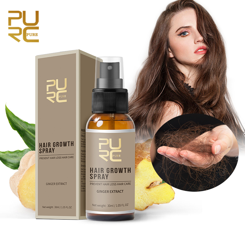 PURC Ginger Hair Spray Root St - огляд і ціна Hair Care Oil Serum