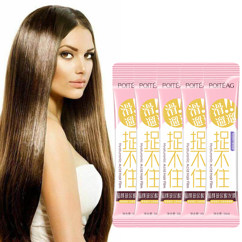 5pcs Peach Hyaluronic Acid Hai - огляд і ціна Hair Care Honey