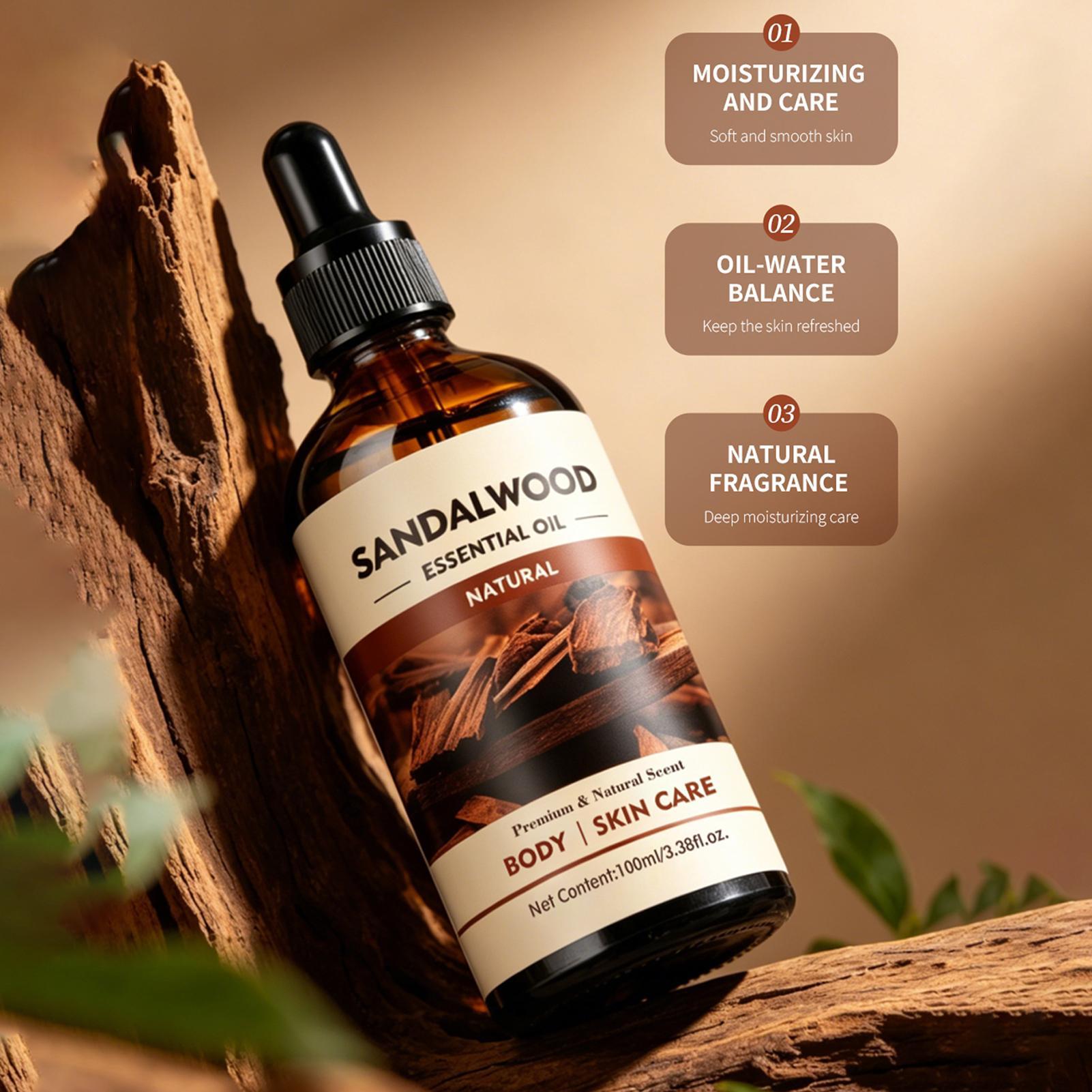 Sandalwood Fragrance Oil 100ml - огляд і ціна Hair Care Natur