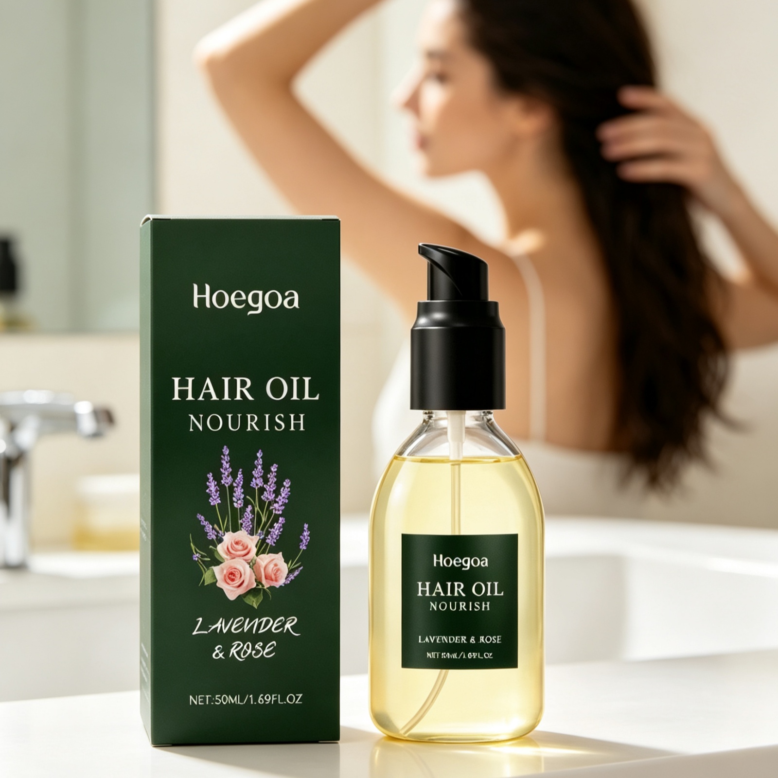 Hoegoa Lavender Rose Hair Car - огляд і ціна Hair Care Natural Ingredients