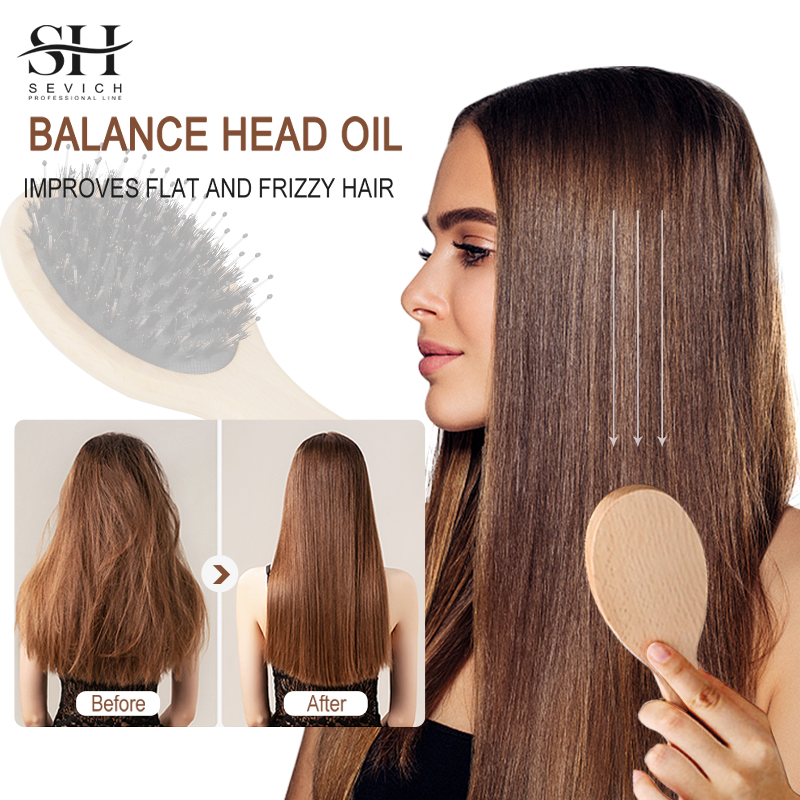 Natural Boar Bristle Hair Fluf - огляд і ціна Hair Care Natur