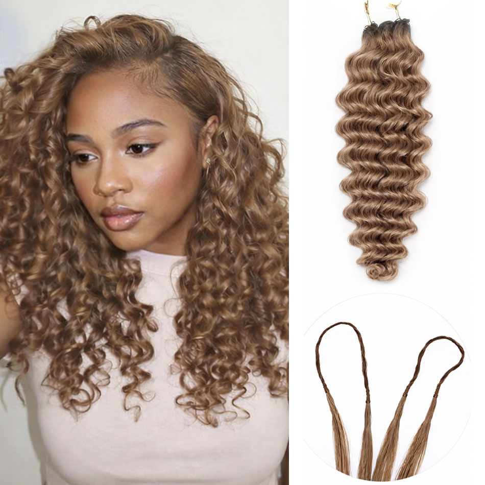 Honey Brown Deep Wave Crochet  - огляд і ціна Hair Care Honey
