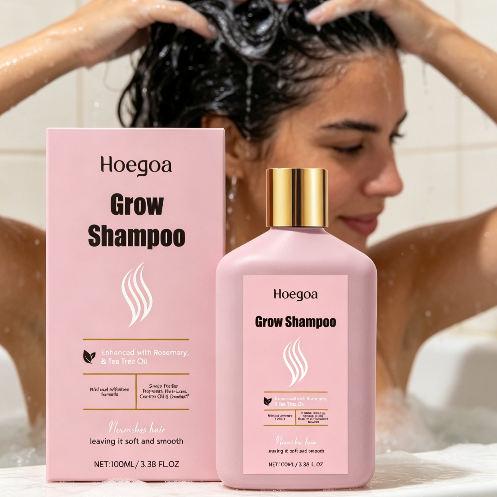Hoegoa Rosemary Hair Shampoo D - огляд і ціна Hair Care Herbal