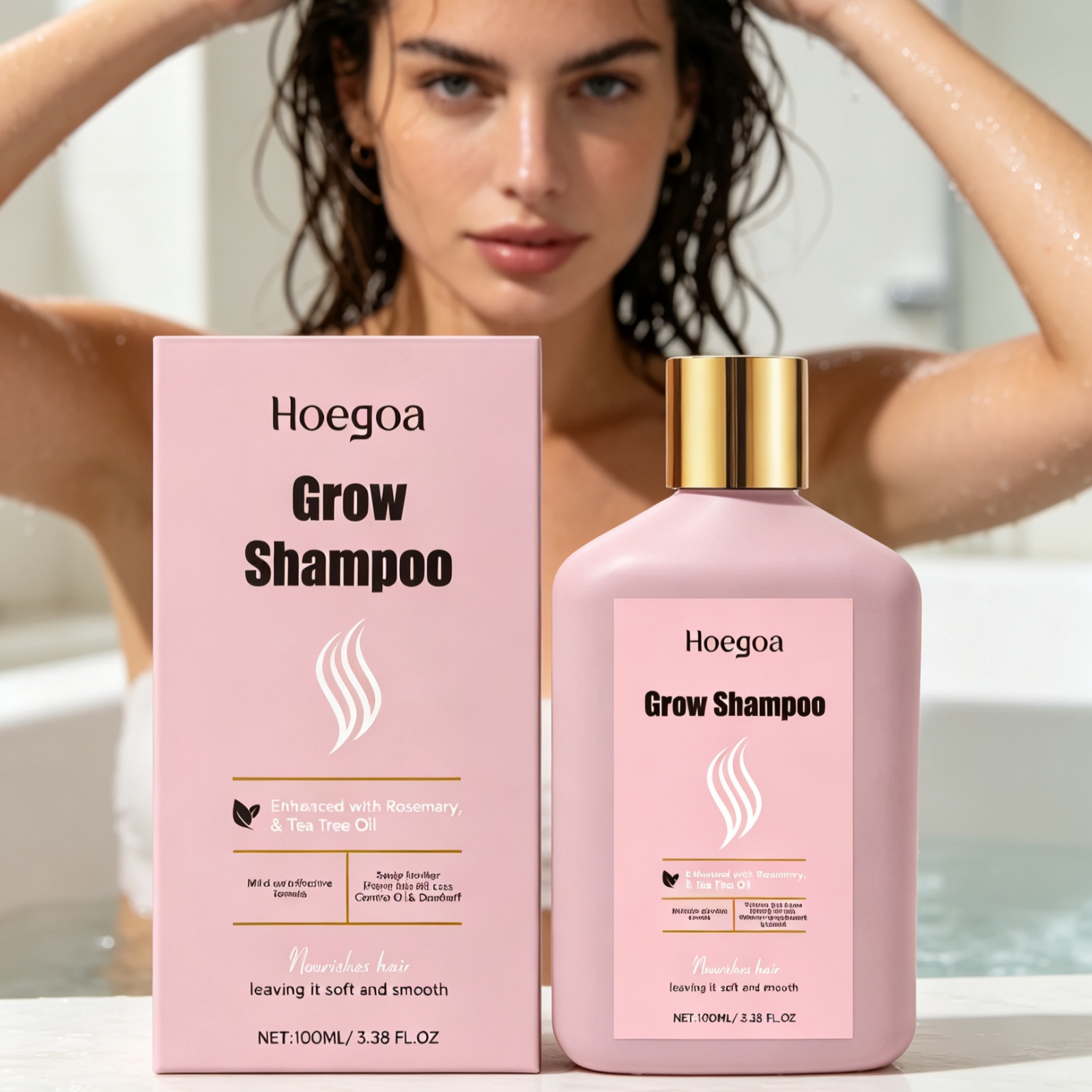 Hoegoa Rosemary Hair Shampoo D - огляд і ціна Hair Care Herbal