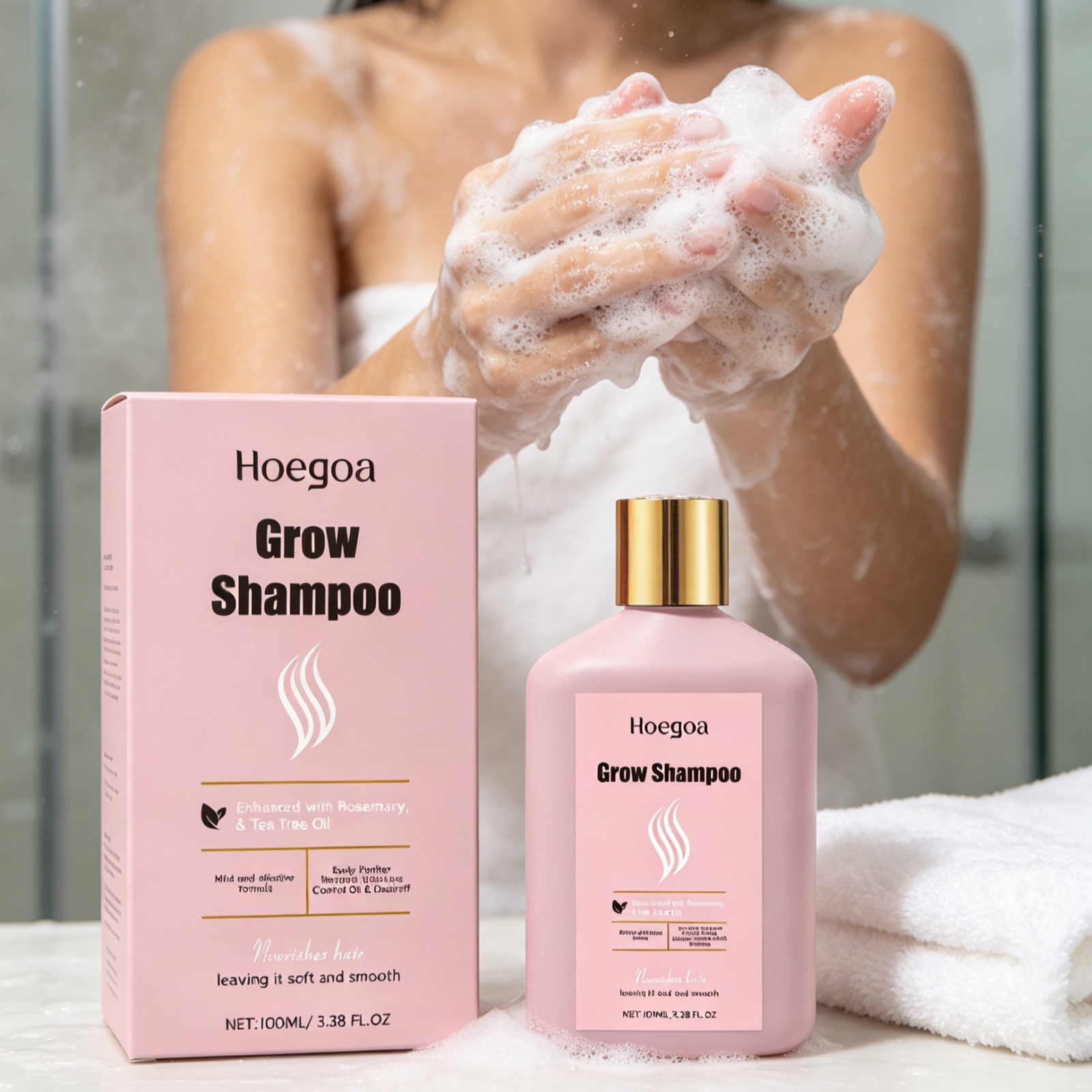 Hoegoa Rosemary Hair Shampoo D - огляд і ціна Hair Care Herbal