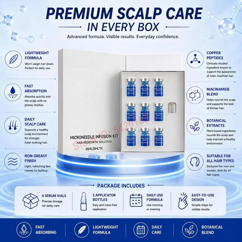 Copper Peptide GHK-CU Micronee - огляд і ціна Hair Care Oil Serum