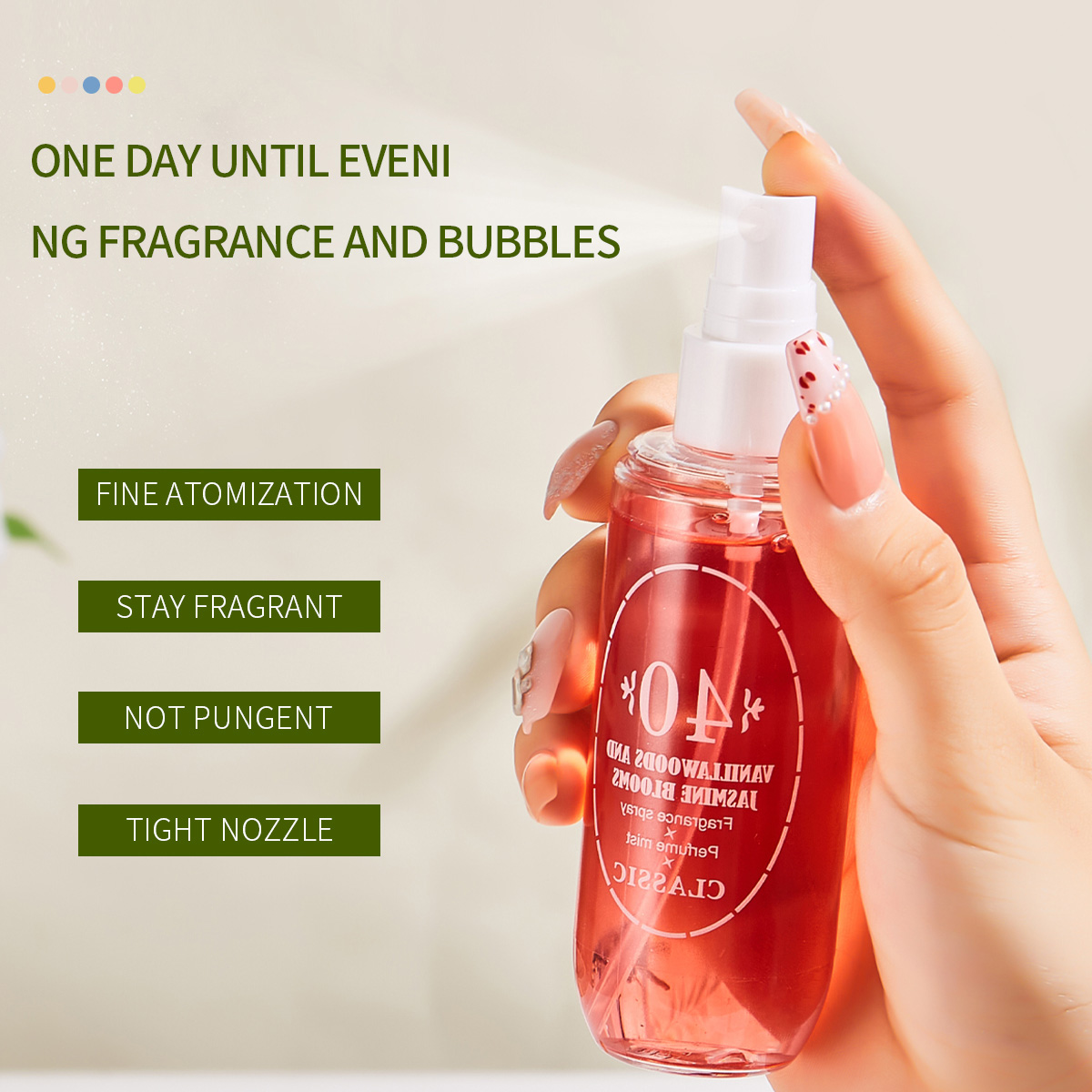 Perfume Mist Body Spray 5 Scen - огляд і ціна Hair Care Spray