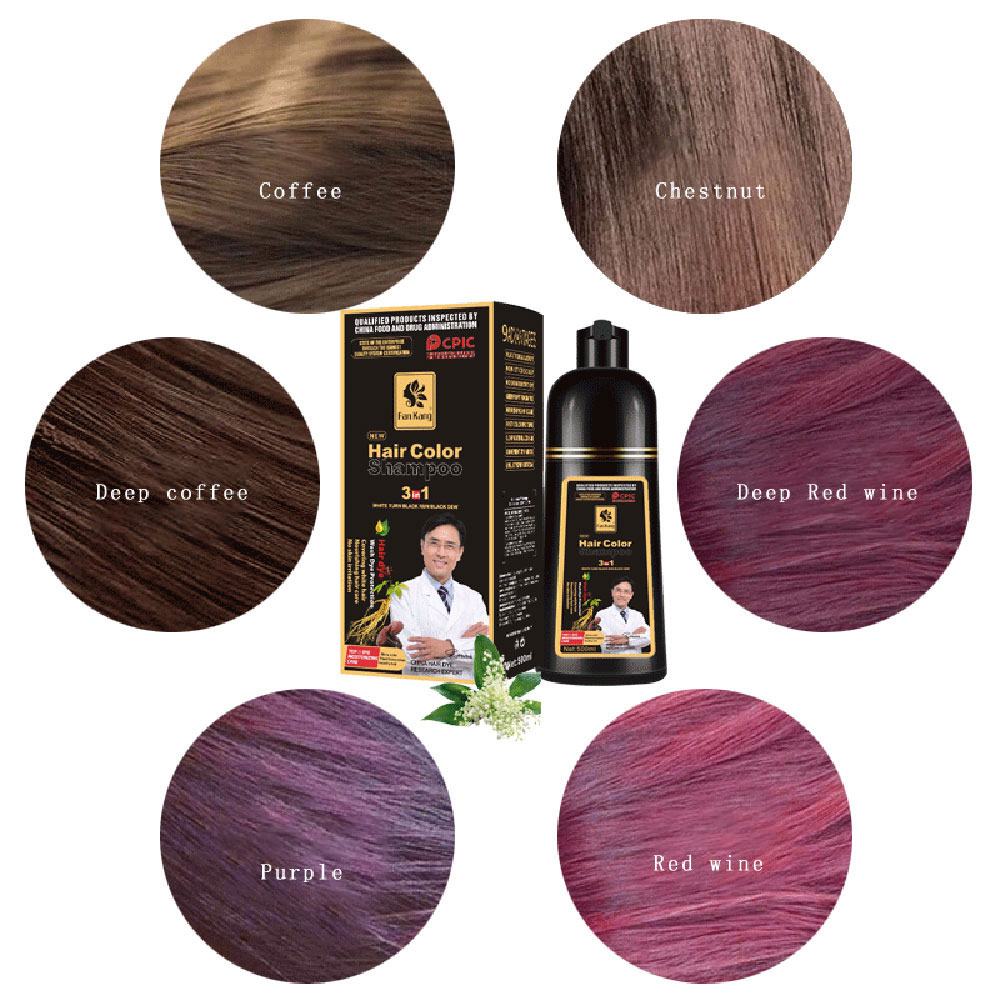 3 In 1 Instant Coloring Shampo - огляд і ціна Hair Care Herbal