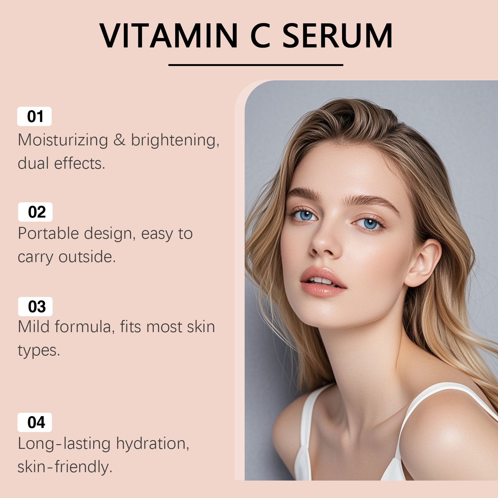Vitamin C Serum for Face Hyalu - огляд і ціна Silk Press Serum