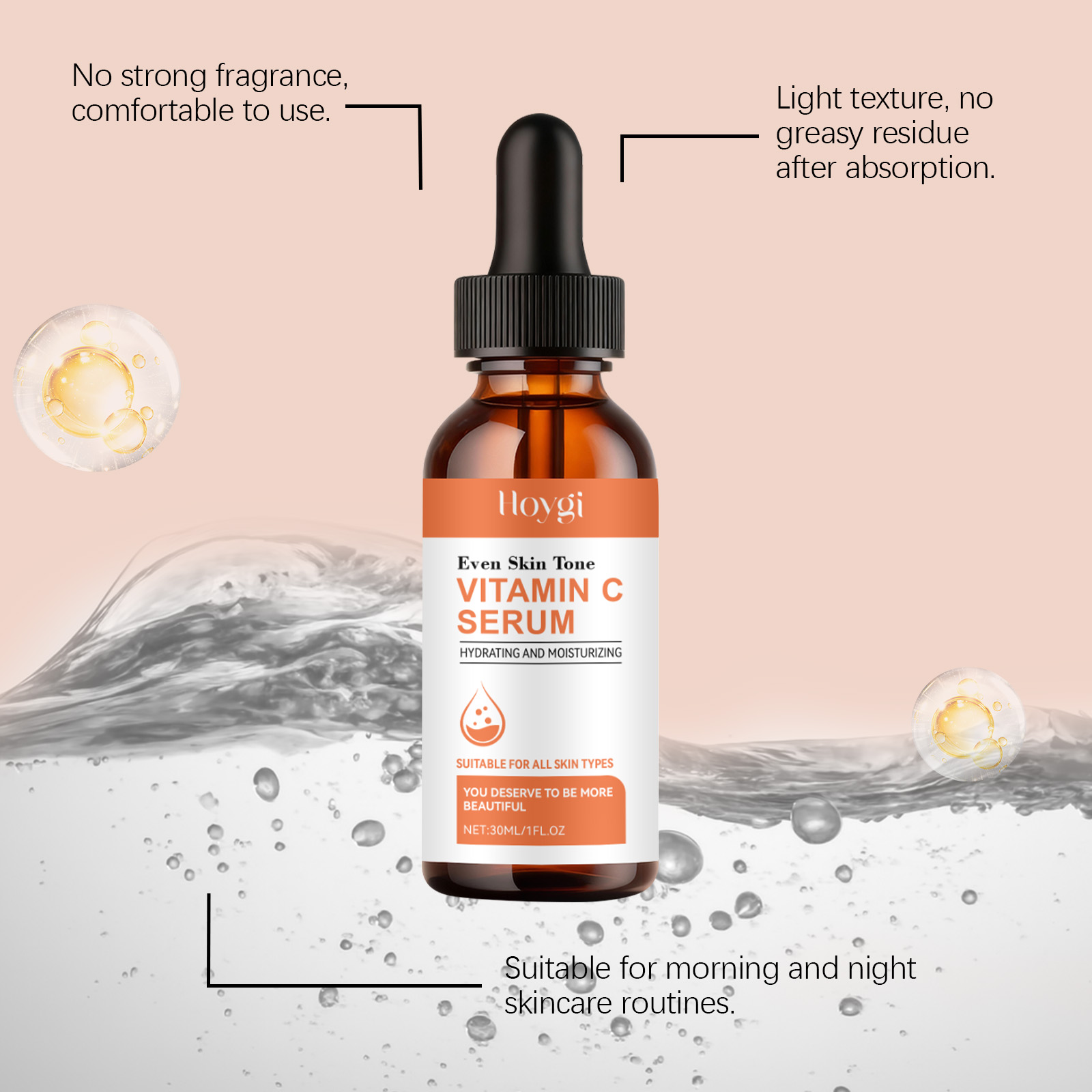 Vitamin C Serum for Face Hyalu - огляд і ціна Silk Press Serum