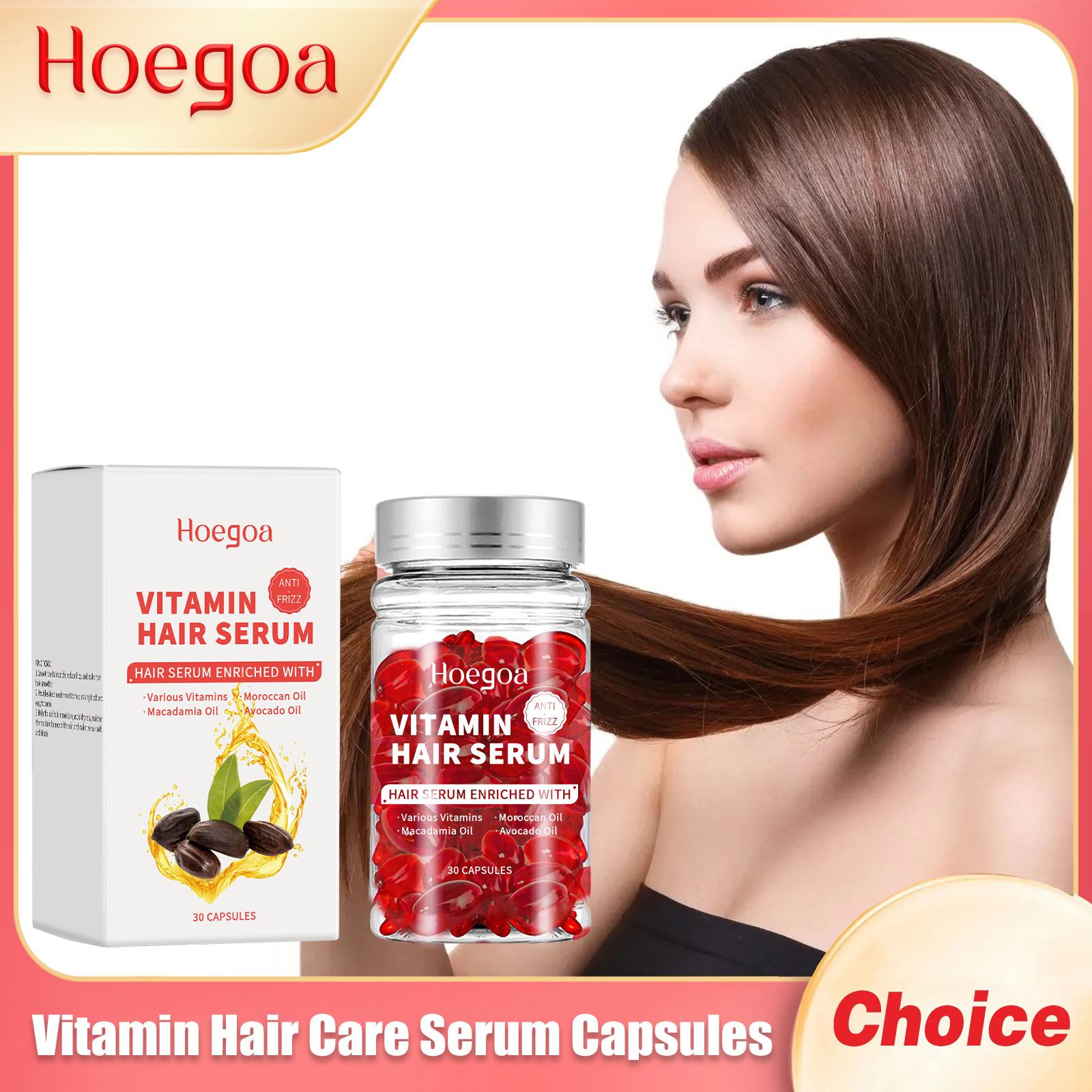 Vitamin Hair Care Serum Capsul - огляд і ціна Hair Care Oil Serum