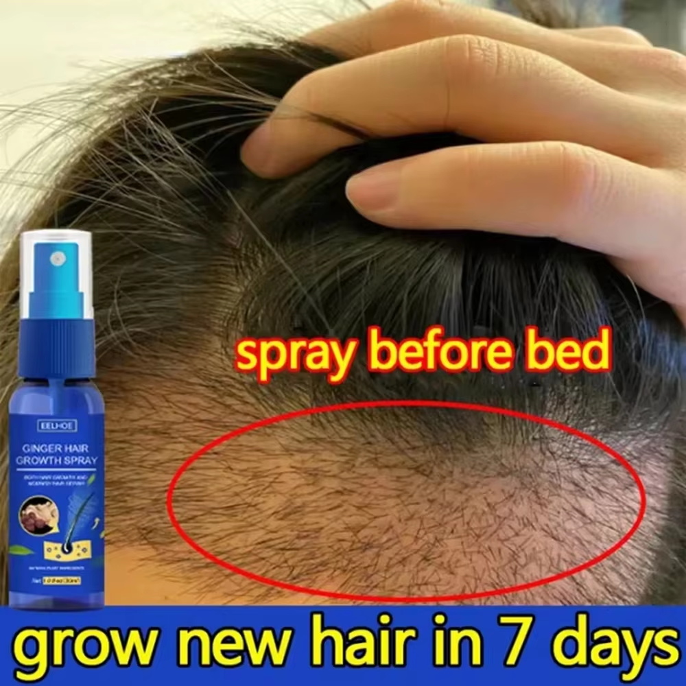Fast Ginger Hair Growth Spray  - огляд і ціна Hair Care Oil Serum